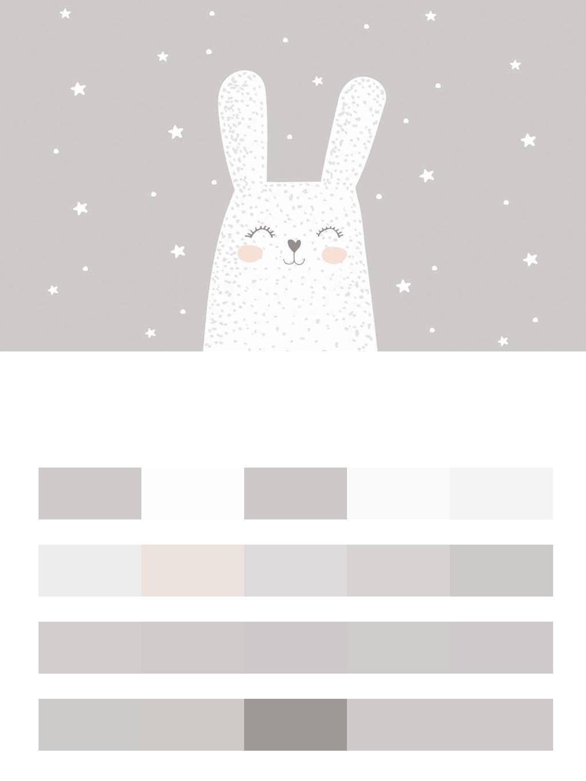 Кролик белый цвета